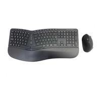 Kit teclado + mouse raton conceptronic orazio02 wireless inalambrico ergonomico