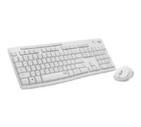 Teclado y Mouse Logitech MK295 Silent Blanco Inalámbrico