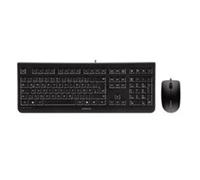 Teclado y Ratón Cherry DC 2000 USB Negro - Ergonomía Profesional y Alta Durabilidad