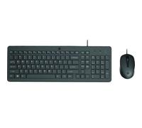Teclado y Ratón HP 150/ Negro