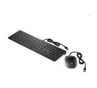 Teclado y Ratón HP Pavilion 400/ Negro