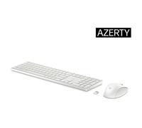 HP 650 Wireless-Tastatur und -Maus - Volle Gr??e (100%) - RF Wireless - Membran Key Switch - Wei? - Maus enthalten (4R016AA#ABB)