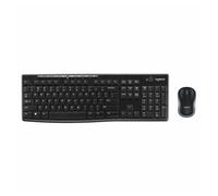 Teclado y ratón inalámbrico logitech mk270 qwerty inglés