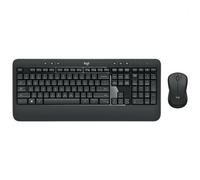 Logitech MK540 Advanced Combo Teclado y Ratón Inalámbrico para Windows, Receptor USB unificador de 2,4 GHz, Botones Multimedia, Batería de 3 años de duración, PC, Portátil, QWERTY Español - Negro