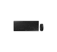 Teclado y ratón inalámbricos - CHERRY - Stream Desktop - QWERTZ - 115 teclas - Negro