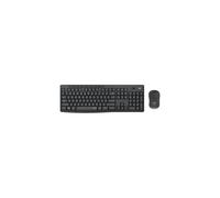 Teclado y ratón inalámbricos - LOGITECH - MK295 SILENT - Grafito - Silencioso - Conectividad inalámbrica