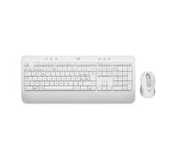 Teclado y ratón inalámbricos logitech signature mk650 combo for business/ blanco