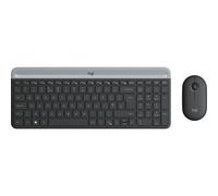 Logitech teclado+raton mk470 wireless grafito nano receptor/1000dpi/3 botones/esp 920-009198