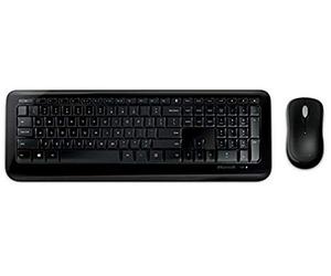 Teclado y ratón inalámbricos Microsoft 850 (QWERTY, negro)