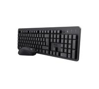 Trust TKM-360 teclado Ratón incluido Oficina RF inalámbrico QWERTY Español Negro
