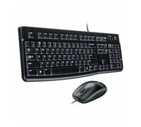 Teclado y ratón logitech desktop mk120 usb negro italiano 2.3 cm