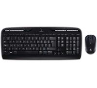 Logitech MK330 teclado RF inalámbrico QWERTY Inglés Negro ( 920-003986 )