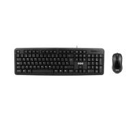 Teclado y Ratón OQO TR001-U Negro Multicolor QWERTY Español