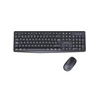 Approx Teclado + Ratón inalámbrico X420B, 2.4 GHz, 1000 DPI, óptico, membrana, negro