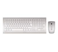 Teclado y ratón Wireless - Teclado y ratón inalámbricos, conexión USB, diseño ergonómico, resolución Ajustable, duración Prolongada de batería.* #*