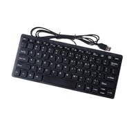 Teclados en miniatura con cable USB Lims de 78 teclas ergonómicas para negocios, oficina, computadora portátil
