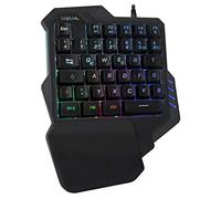 Logilink id0181 teclado inglés gaming cable usb negro