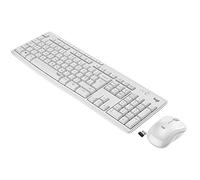 Teclados Marca LOGITECH Modelo Logitech MK295 Silent - Juego de Teclado y ratón - inalámbrico - 2.4 GHz - Pan Nordic - Blanco Apagado