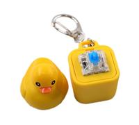 Teclados mecánicos recargables, probador de ejes de teclas, llavero de descompresión RGB, interruptores colgantes, pruebas, desarrollo de programación de juguetes