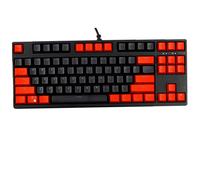 Teclas, 87 Teclas PBT Teclas Teclado Mecánico Teclas Teclas Teclas de Juego de Color Transparente Palabra retroiluminada Doble para Teclado de diseño de EE. UU. para Cherry MX (Solo se Venden Teclas)