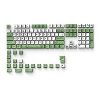 Teclas árabes Christol - 129 teclas de rana verde, perfil OEM, juego completo de teclas DyeSubbed gruesas PBT para teclado mecánico de juegos