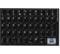 Teclas Autoadhesivas - Pegatinas para Teclado Ingles QWERTY Reino Unido