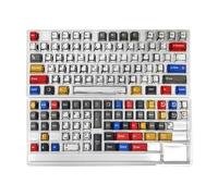 Teclas coloridas 136 keys diseño completo compatible con teclado mecánico de altura original compatible con el teclado mecánico de altura original