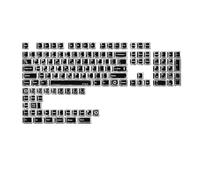 Teclas de 136 teclas de 10 mm de altura, interruptores MX de 10 mm, diseños minimalistas para teclados mecánicos, teclado mecánico ergonómico y duradero