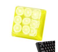 Teclas de frutas - Accesorios decorativos para computadora de bricolaje, diseño de frutas, teclas creativas que mejoran tu experiencia de escritura con un toque de dulzura