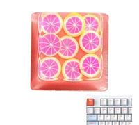 Teclas de Frutas | Accesorios Decorativos para computadora de Frutas, Teclas de Frutas de Caramelo, diseño Creativo de Frutas, estética, Mejora tu Experiencia de Escritura