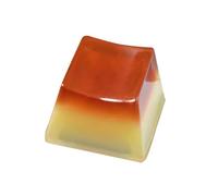 Teclas de gamings Jelly Drop Pegamentos de resina para teclado retroiluminado, brilla a través de la tecla para teclados mecánicos, pudines de gelatina