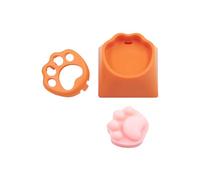 Teclas de garra de silicona suave impresas para personalizar teclados mecánicos personalización garra de gatos