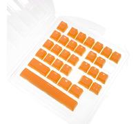 Teclas de goma ABS de doble inyecci n con perfil OEM, retroiluminadas en amarillo Ducky de 31 teclas