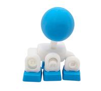 Teclas De Joystick Arcade, Ventaja De Agarre Ergonómico, 6,6x5x6,4 Cm, Tecla De Joystick De Teclado Impresa En 3D, Adaptador De Stick Arcade, Decoración De Escritorio Para Juegos, Para Adultos, Adoles