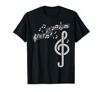 Teclas de Piano Teclado Pianista Música Clef Músico Jazz Camiseta