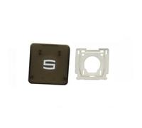 Teclas de repuesto para teclas de tijera para portátiles MSI Katana A15 / A17 - AI B8V/B8VE/B8VF/B8VG, Katana 15/17 B12U/B12V/B13U/B13V (S Keycap y bisagra, versión Darfon)