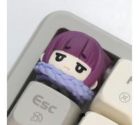 Teclas de resina de helecho, teclas mecánicas, teclas personalizadas, Frieren: Beyond Journey's End Cute Anime Mini Figure 3D, personalización de teclado (no aplicable a teclados normales)