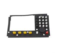 Teclas de teclado de pantalla LCD de silicona suave, compatible con Total Station TS02 TS06 TS15 GM52/IM52 para reparación de instrumentos de topografía (F)