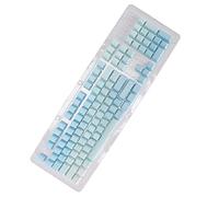 Teclas de Teclado Mecánicas, Tapas de Teclas Material PBT 104PCS Proceso de Teñido para Teclado de 61/87/104 Teclas