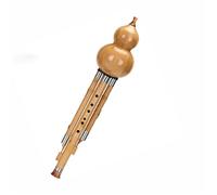 Teclas Hulusi (flauta de calabaza) de grado profesional: C/Bb G F Small D, un instrumento ideal para adultos que aprenden por sí mismos Hulusi para principiantes (D menor)