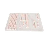 Teclas Mecánicas, Repelentes de Aceite de Agua, Colores Ricos, Teclas Personalizadas para Juegos PBT, Ergonómicas, 148 Piezas para Bricolaje (Conejito)