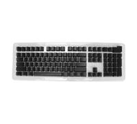 Teclas PBT de alta durabilidad, doble inyección, caracteres translúcidos que brillan a través de ellas, compatibles con Cherry MX, impresión
