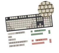 Teclas retroiluminadas de 149 teclas retro 9009 inglés/coreano/japonés/ruso para teclados mecánicos que ofrecen durabilidad