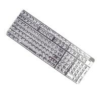 Teclas transparentes únicas para teclados mecánicos resistentes a las manchas y teclas ergonómicas fáciles de usar