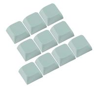 Teclas XDA2 multicolor de 1U para teclado mecánico para juegos y programación, 10 unidades