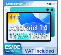 Teclast P30 Android 14 Tablet, 10.1 pulgadas, máximo de 12 gb RAM, 128GB ROM, 1280x800 IPS, UNISOC Teclast P30