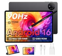 TECLAST Tablet 11 Pulgadas Android 16, Pantalla 90Hz, Octa-Core 2.0 GHz, Gemini AI, Widevine L1,12GB RAM+ 128GB ROM, 7000 mAh, 13MP + 5MP, Facial ID, 5G WiFi + BT 5.0, Tablet con Lápiz y Funda