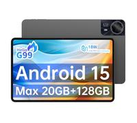 TECLAST T60Pro 2K Tablet 12 Pulgadas 2.2GHz Helio G99 Octa-Core Gaming Tablet Android 15, Dual SIM 4G LTE+5G WiFi, 18W Carga rápida/4 Altavoces/Widevine L1/13MP/BT5.2/GPS/20GB RAM+128GB ROM(TF 5TB)
