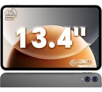 TECLAST T65 Tablet 13.4 Pulgadas 120Hz Tablet Android 15, Doble SIM 4G LTE+5G WiFi, 2.2GHz Octa-Core, 20GB RAM+128GB RAM(TF 4TB), Gaming Tableta, 8000mAh/GPS/Widevine L1/BT5/13MP/OTG, 2025
