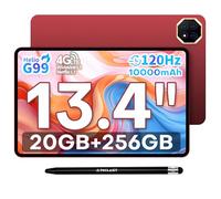 TECLAST T65PLUS Helio G99 Tablet 13.4 Pulgadas, 2.2GHz Octa-Core 120Hz Tablet Android 15, 20GB RAM+256GB ROM(TF 8TB), Doble SIM 4G LTE + 5G WiFi, 10000mAh/18W, Widevine L1/GPS/8MP+13MP/BT5.2/OTG, 2026